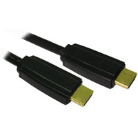 10m HDMI V1.4 Cable Black and Gold Connectors M-M