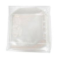 PVC Clear Protective CD/DVD Sleeve Super Thick 120 micron Quality *NEW Improved Version*