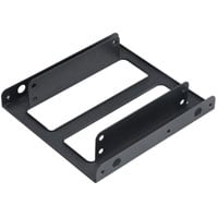 Akasa 2.5" to 3.5" Tray Adaptor for 2.5" SSD's & HDD's from AKASA AK-HDA-03 Black