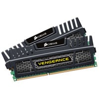 Corsair Memory Vengeance Jet Black 16GB DDR3 1600 MHz CAS 10 XMP Dual Channel Desktop