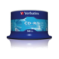 Verbatim 50x CD-R 52x Extra Protection