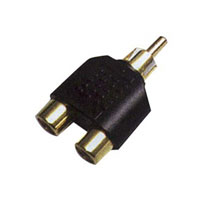Stagg AC-2CFCMH DualRCA(F) to RCA(M) Adapter (2pcs)