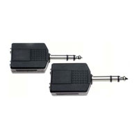 Stagg Jack(M) to DualJack(F) Stereo Adapter (2pcs)