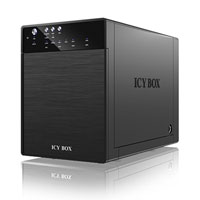 External 4x JBOD 4 Bay Enclosure with eSATA and USB 3.0 from IcyBox IB-3640SU3