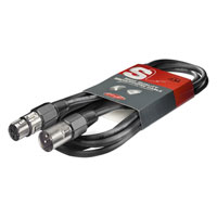 1M Stagg XLR(m)- XLR(f) Microphone Cable (SMC1)