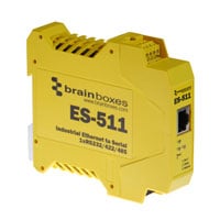 Brainboxes Industrial Ethernet to 1 port Serial