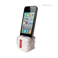 Vibe Slick-Rok Passive Amplifier Dock for iPhone 5/5C/5S White