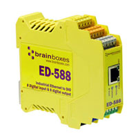 Brainboxes Ethernet to DIO 8 Digital Inputs and 8 Digital Outputs