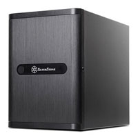 Silverstone DS380B mini-ITX SFF Case 12 Drive Support 8 Hot-swappable No PSU (SFX)