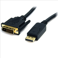 StarTech.com DP to DVI-D Converter Cable 1.8M/6Ft
