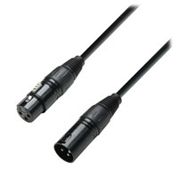 10m Adam Hall Lighting DMX Cable Female XLR to Male XLR