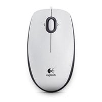 Logitech B100 White Optical USB Mouse