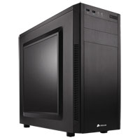 Corsair Carbide Series 100R Mid-Tower Computer Chassis with Side-Window, USB 3.0, Cable Management w/o PSU