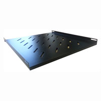 19 Inch Fixed Vented Shelf for 1000mm Deep Eco NetCab Cabinets