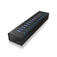 RaidSonic IB-AC6113 13 Port USB 3.0 Hub + Charge Port