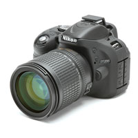 Easy Cover for Nikon D5200 black