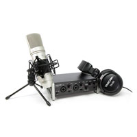 TASCAM 2x2 Track Pack Audio Interfae Package