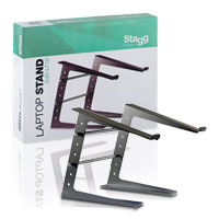 Stagg DJ PRO Laptop Stand - Metal Black