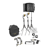 DEDOLIGHT 3 Light LED Kit - BICOLOR (BASIC)