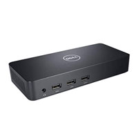 Dell D3100K USB 3.0 Ultra HD 4K Triple Video Docking Station 2xHDMI DisplayPort GbE Lan USB 3 Audio