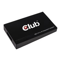 Club3D USB 3.0 to DP1.2 4K UHD DisplayPort Adapter CSV-2302