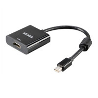 Akasa 20cm Mini DisplayPort/mDP to HDMI 4K Active Converter