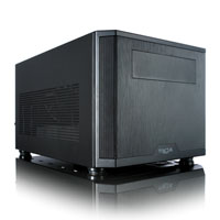 Fractal Design Core 500 Mini-ITX Cube Case with ATX PSU Support, Black, 1x Silent Series R3 140mm Fan Inc