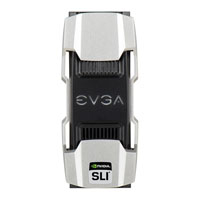 EVGA Pro SLI Bridge V2, 2-Way Short Version, High Pixel Clock Optimised, EVGA Logo Illuminates on select EVGA GPUs