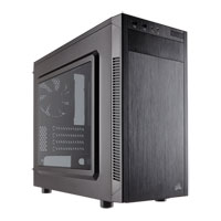 Corsair Carbide Series 88R Windowed MicroATX/MiniITX Computer Chassis, with USB 3.0, Black