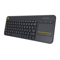 Logitech Wireless Touch Keyboard K400 Plus with Integrated Touchpad Mouse