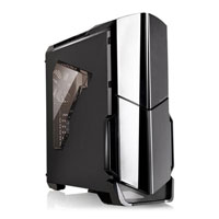 Thermaltake Versa N21 Mid Tower Computer Chassis, ATX/MicroATX/MiniITX, with Window, USB 3.0, 120mm Fan, Black