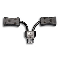 Hawkwoods PC-8 - 6cm Power-Con 2-pin Plug (male) - 2-way Power-Con (female)