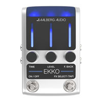 Aalberg Audio EKKO Delay Guitar Pedal
