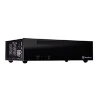 Silverstone Milo Mini ITX Case, 1x 120mm Fan, 2x USB 3.0, Includes Multipurpose 4-in-1 bracket, Black