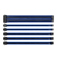 Thermaltake TtMod 30cm Black/Blue Sleeved Cable Management Kit