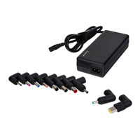 90W Luxa2 EnerG Bar Universal Laptop Power Adaptor 10 interchangeable DC Tips 87% Efficient UK