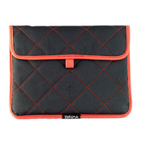 Pakuma eco2tab Cocoon Sleeve Case for upto 10.2 Inch Tablets/iPads Black/Red