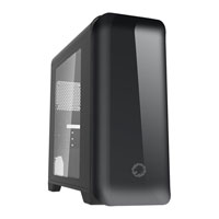 GameMax Explorer Mini Tower Computer Chassis, Micro ATX/Mini ITX, Black, with Side Window & USB 3.0 Port