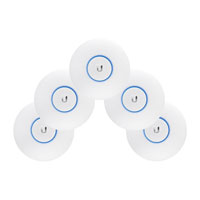 Ubiqiti UniFi 5 Pack AC Pro 3x3 MIMO Wireless Access Point