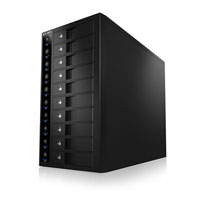 External 10 Bay HDD Single System from Icy Box IB-3810U3