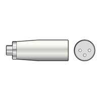 XLR Plug - RCA Phono Socket by QTX