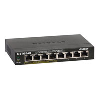 Netgear 8 Port Gigabit Switch with 4 Ports PoE GS308P-100UKS