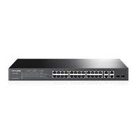 TP-Link 24 Port TL-SL2428P Smart Network POE+ Switch w/ 4x Gigabit LAN/2x SFP
