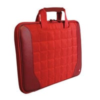 Port Berlin Quilted Laptop / Tablet Bag upto 12.5" Laptops Red