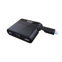 Club 3D Mini Docking USB Type-C to VGA + USB 3.0 + USB Type-C Charging