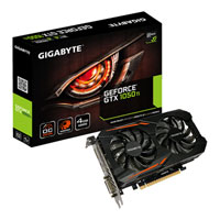 Gigabyte GeForce GTX 1050 Ti OC 4GB GDDR5 Graphics Card, 768 Core, 1316MHz GPU, 1430MHz Boost