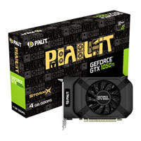 Palit GeForce GTX 1050 Ti StormX 4GB GDDR5 Graphics Card, 768 Core, 1290MHz GPU, 1392MHz Boost