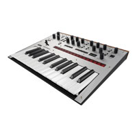 Korg Monologue Analogue Synthesizer (Silver)