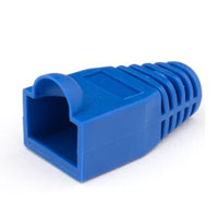 20 Pack SC RJ45 LAN Cable Snagless Boot Blue