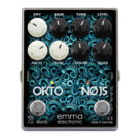 Emma Electronic Okto Nojs Analog Octaver And Fuzz Pedal